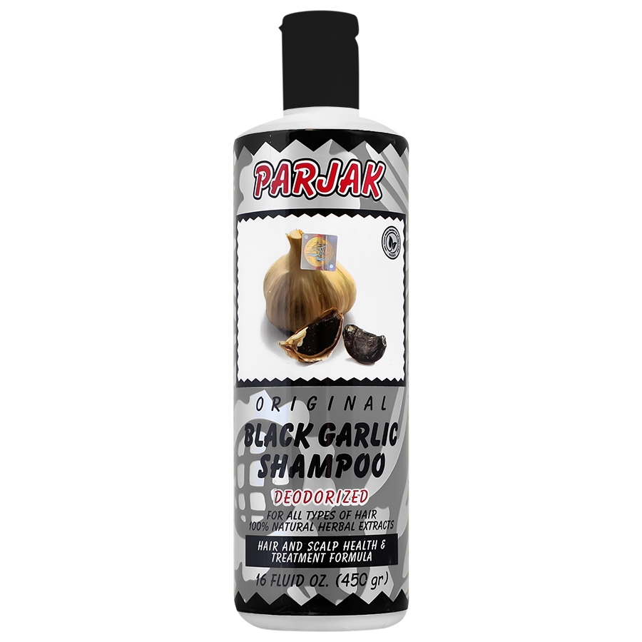 شامپو سیر سیاه پرژک 450 میلی لیتر