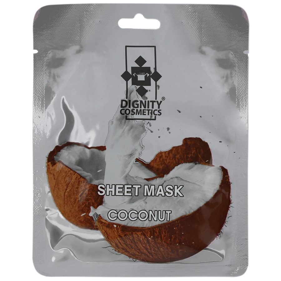 ماسک صورت حاوی شیر نارگیل