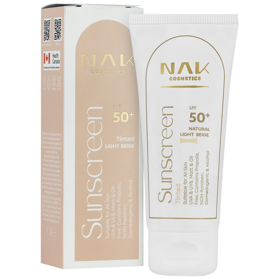 کرم ضد آفتاب انواع پوست ناک SPF50