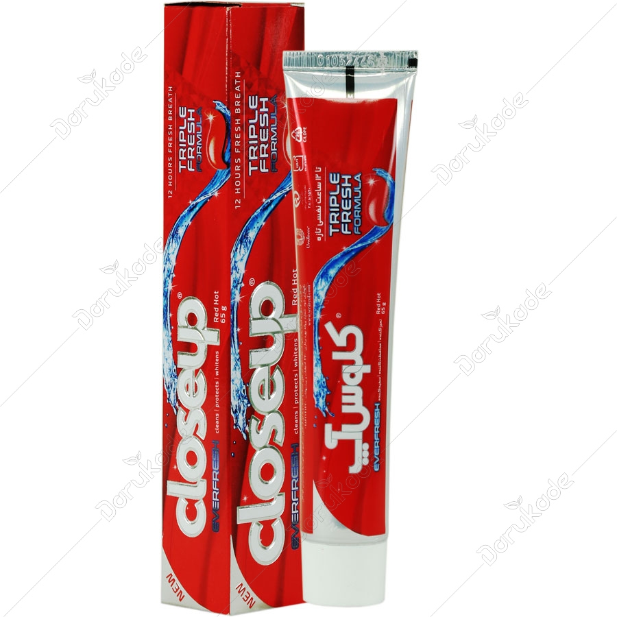 خمیر دندان طراوت بخش خنک کننده قرمز