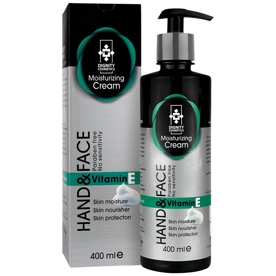 کرم مرطوب کننده دست و صورت 400 میلی لیتر